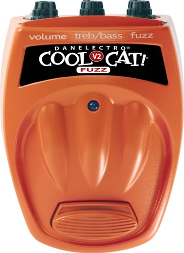 Danelectro Cool Cat Series CF-2 Fuzz V2 Guitar Effects Pedal