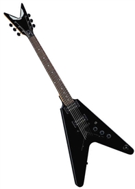 Dean VX Bolt On Electric Guitar in Classic Black